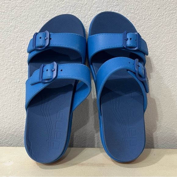 Dansko Blue Kandi Slide Sandals - Picture 7 of 9